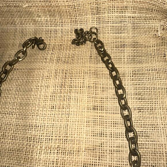 J. Crew Faux Diamonds Crystals Baguettes Bold Runway Statement Bib Necklace - Picture 4 of 7